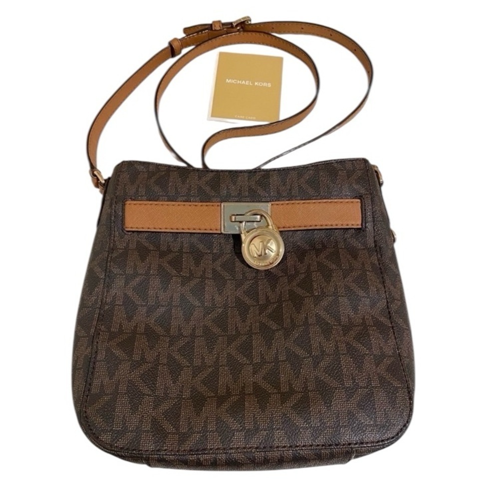 Michael Kors Women’s Hamilton Traveler Crossbody Bag Authentic Gently Used